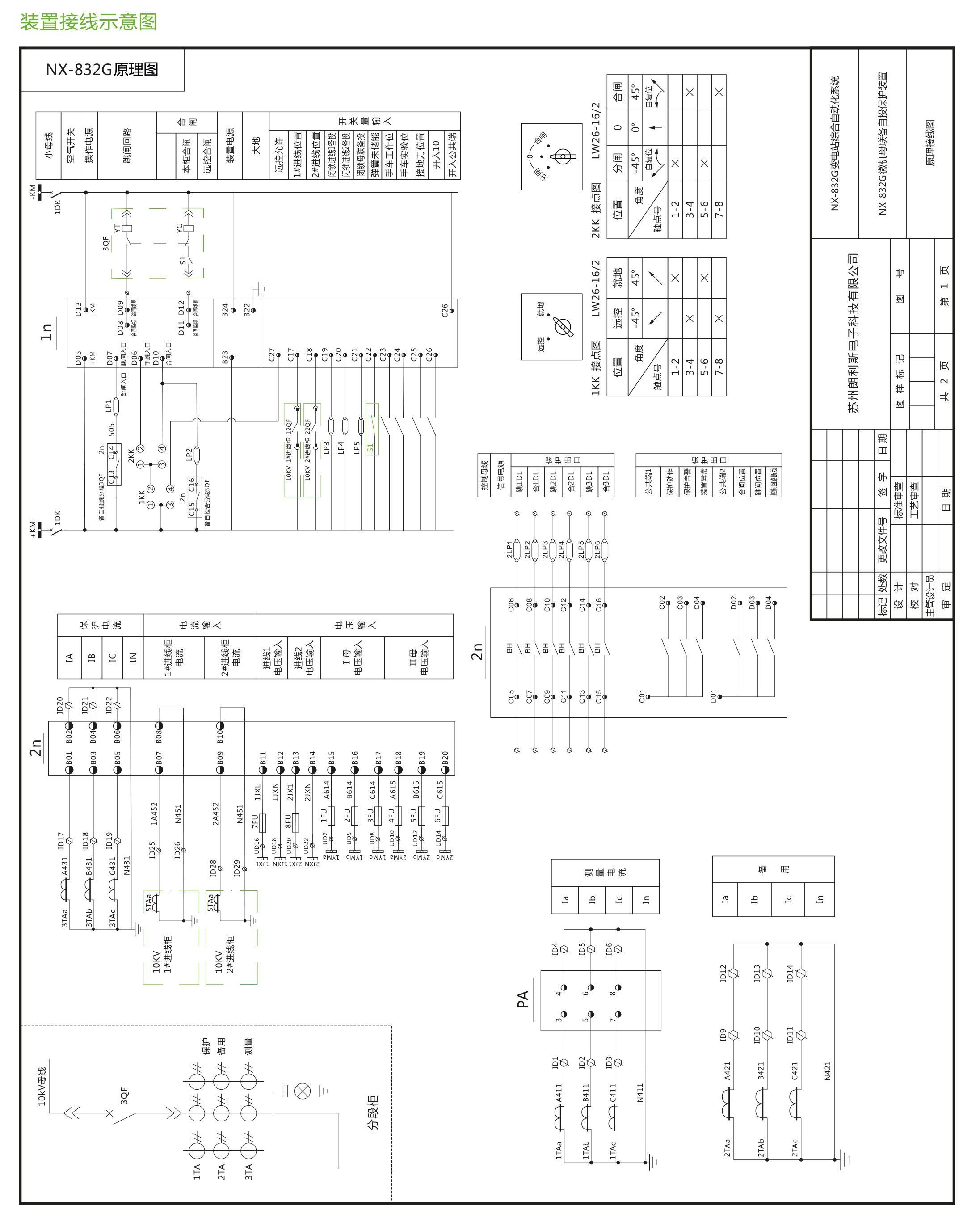 NX-800G系列微機(jī)保護(hù)測(cè)控裝置