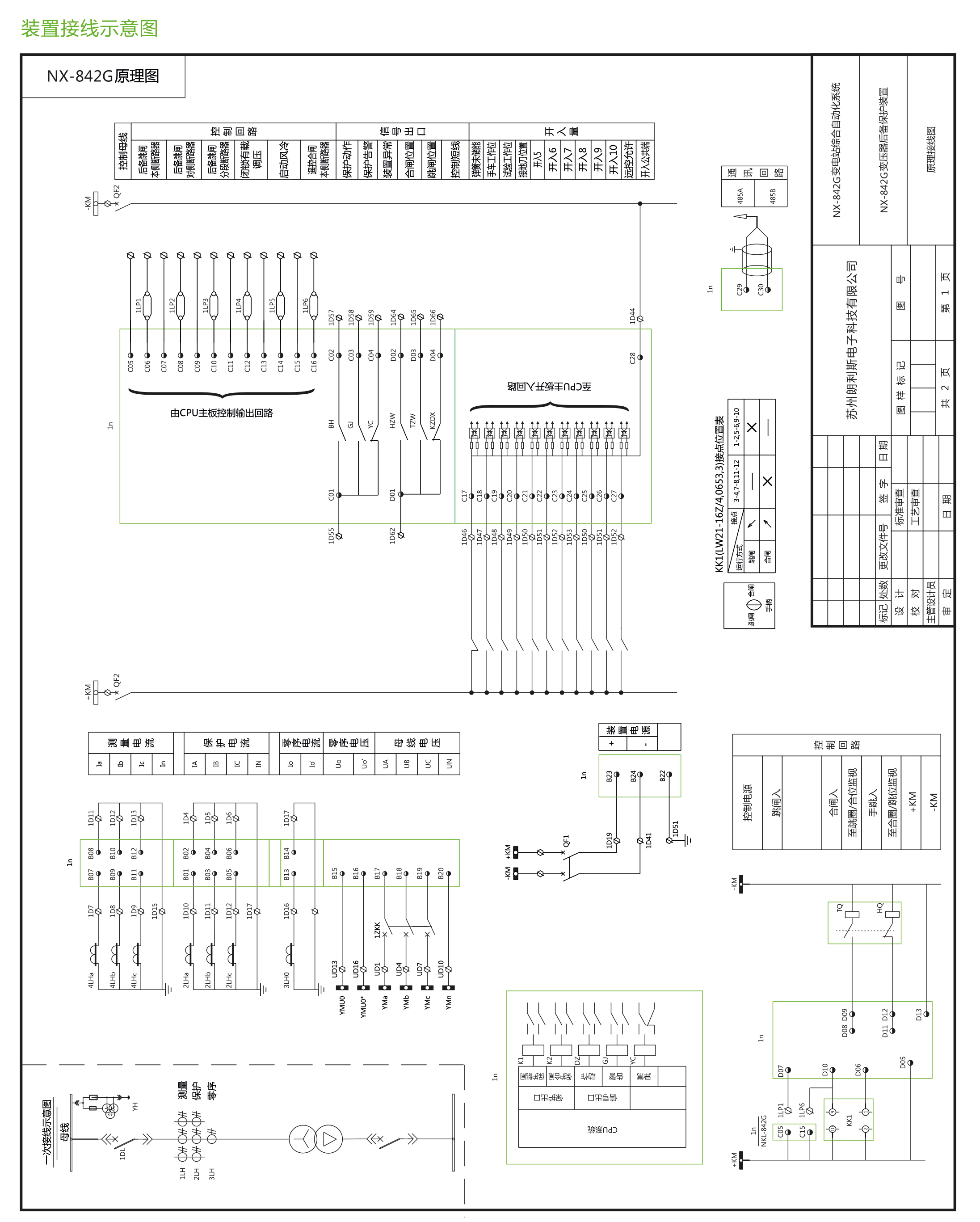 NX-800G系列微機(jī)保護(hù)測(cè)控裝置