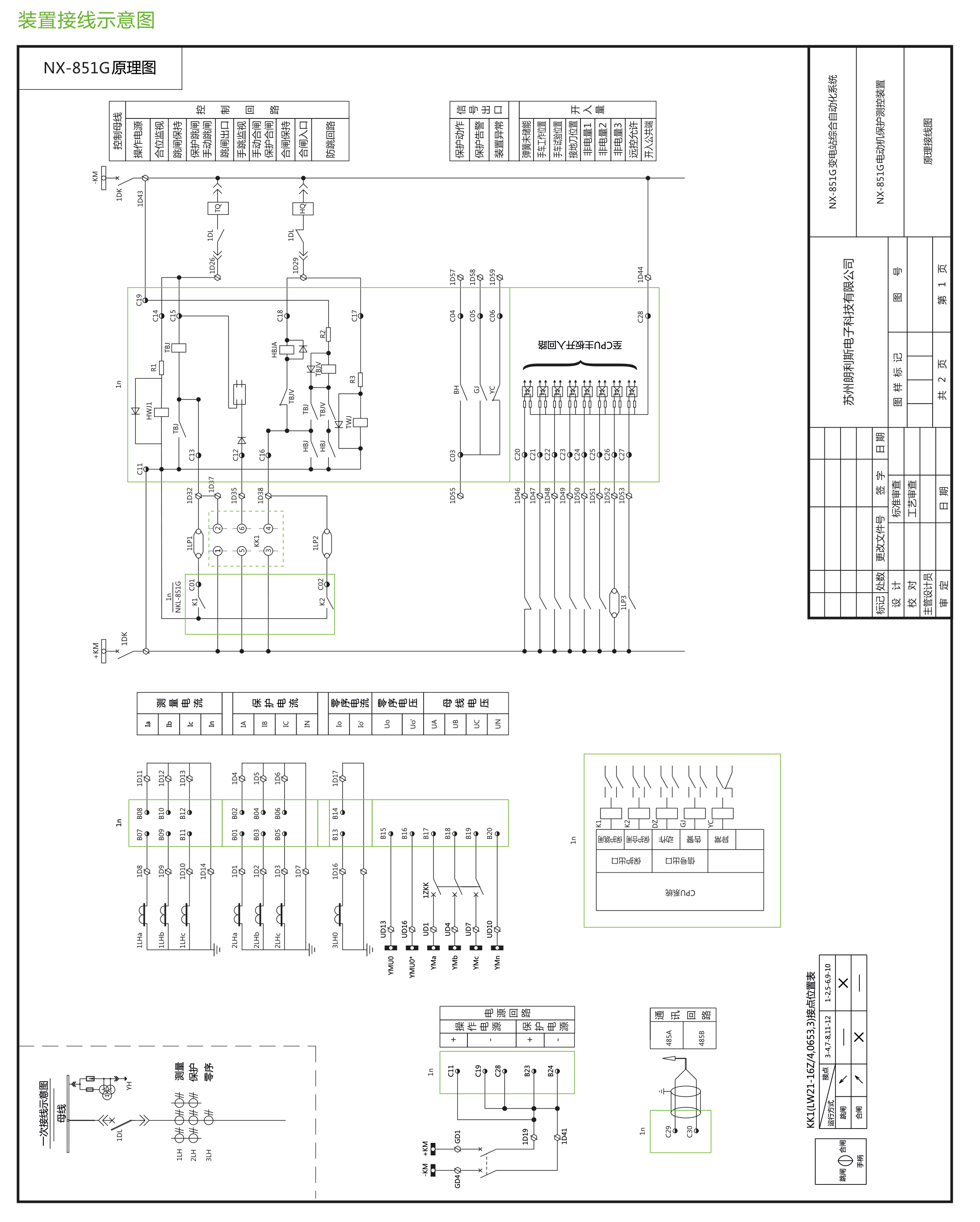 NX-800G系列微機(jī)保護(hù)測(cè)控裝置