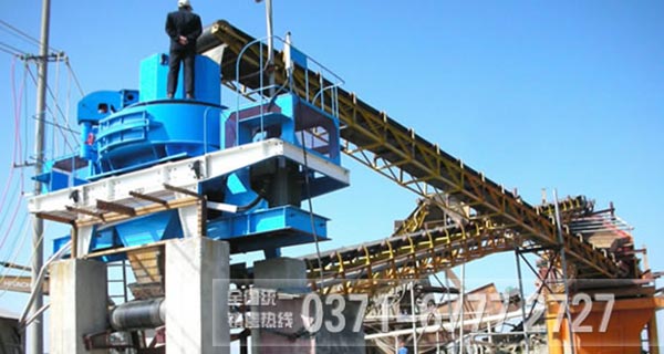 制砂生線線中的制砂設備 制砂生線線中的制砂設備