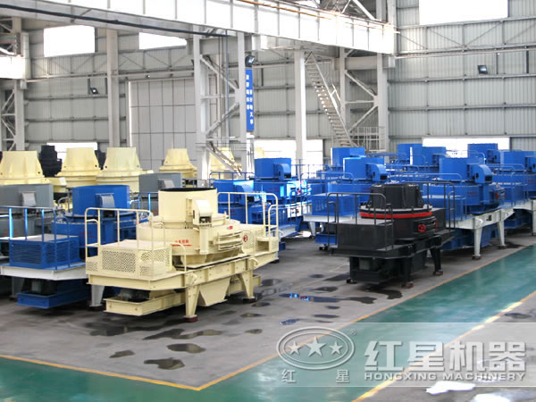 不同類型的制砂機(jī)
