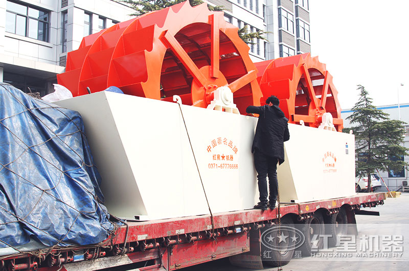 洗砂機(jī)發(fā)貨現(xiàn)場(chǎng) 洗砂機(jī)發(fā)貨現(xiàn)場(chǎng)