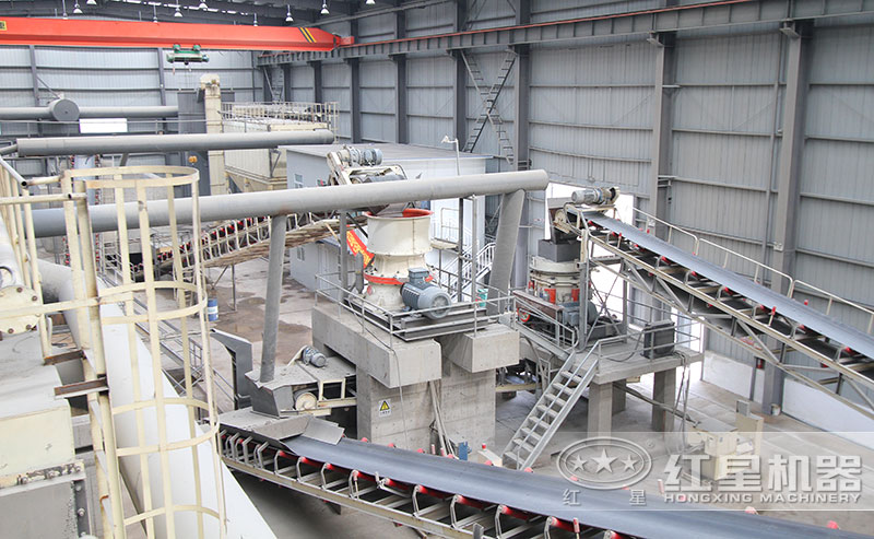 圓錐碎石機(jī)產(chǎn)量高，生產(chǎn)線必備設(shè)備